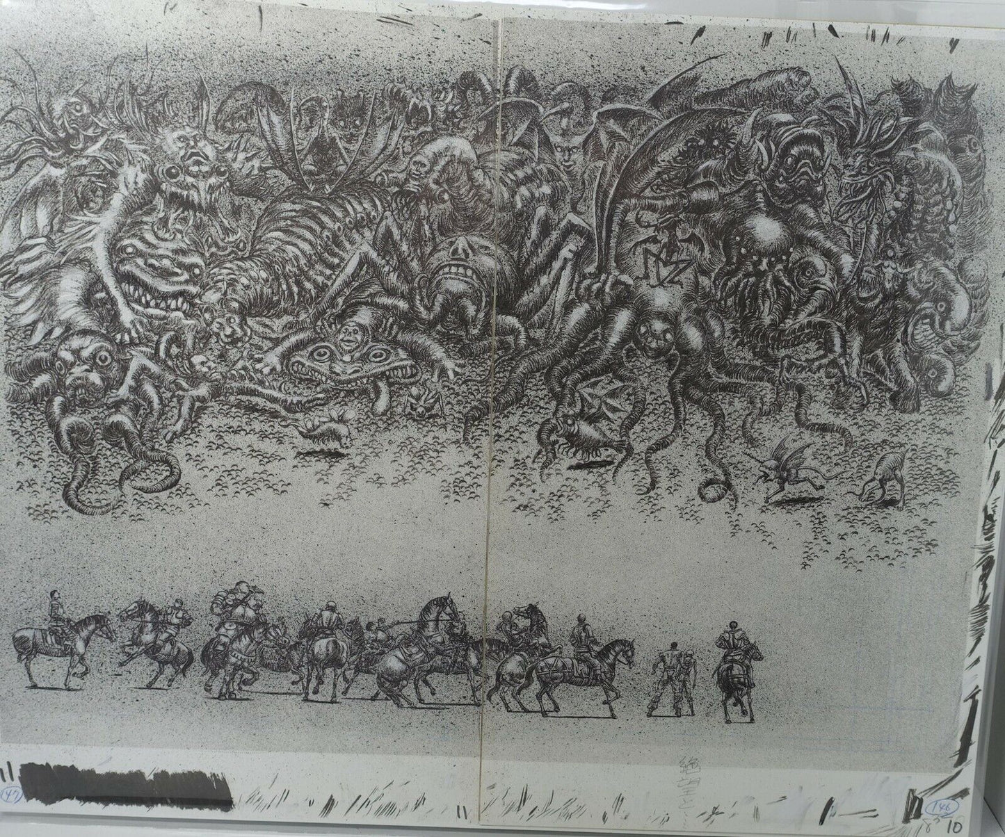BERSERK EVENT Reproduction of Original Picture The Band of the Hawk in Apostles 
