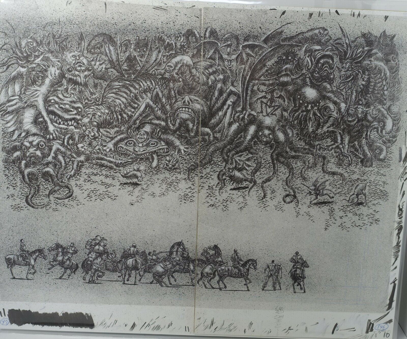 BERSERK EVENT Reproduction of Original Picture The Band of the Hawk in Apostles 