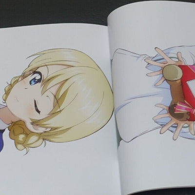 GIRLS und PANZER Characters Official Art Works Sensha-do Shoujo Syashin Syuu 5 