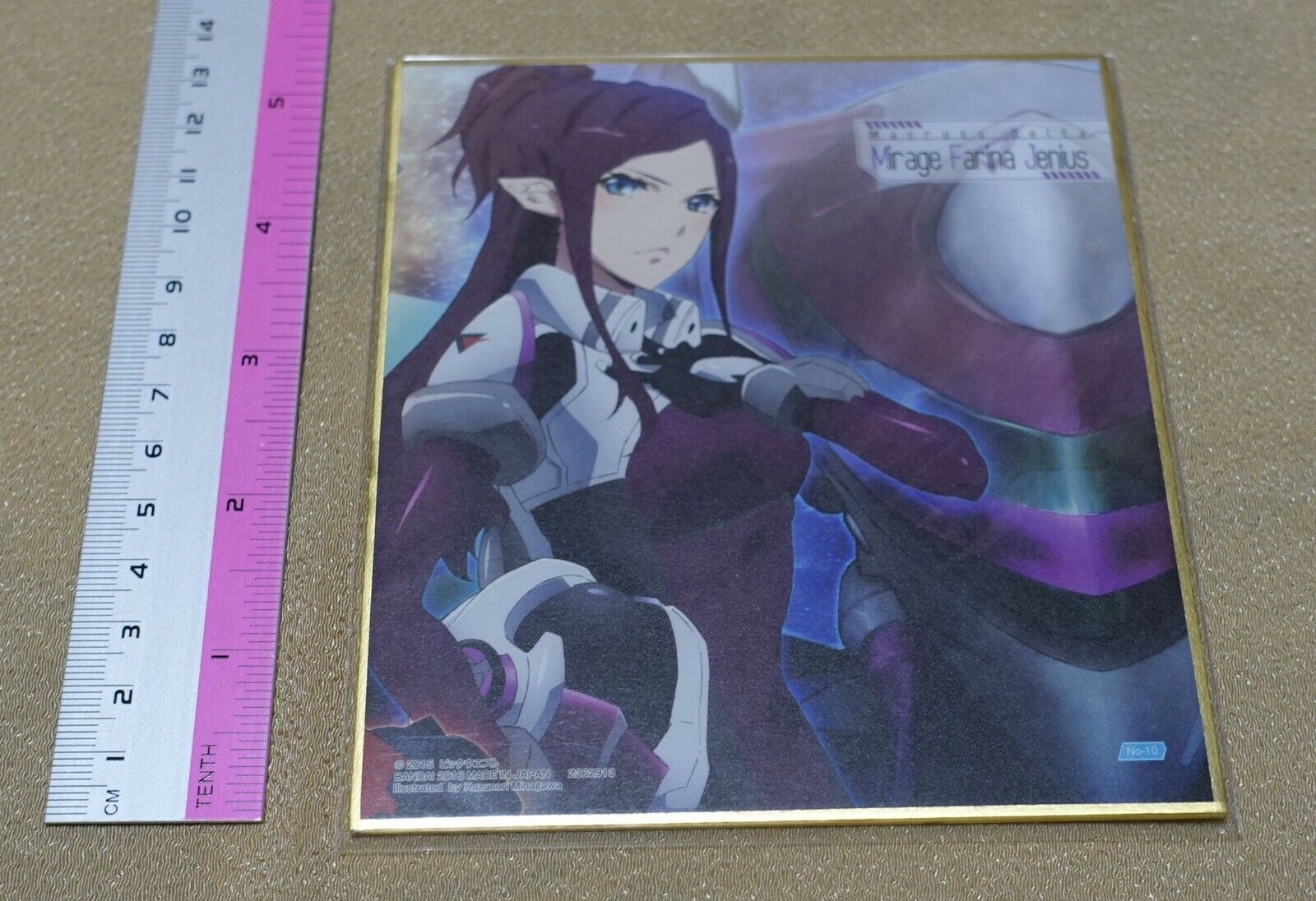 MACROSS HEROINES Print Shikishi Art Board Mirage Farina Jenius 