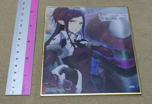MACROSS HEROINES Print Shikishi Art Board Mirage Farina Jenius 