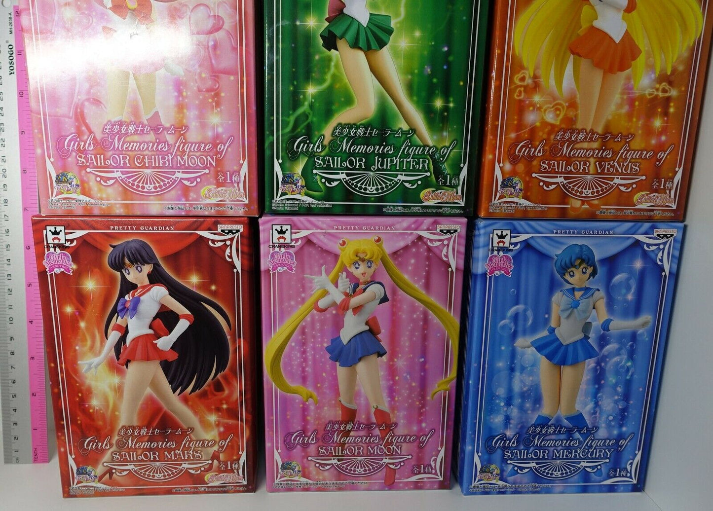 3-7 days from Japan Girls Memories of Sailor Moon Figure 10 Complete Set 