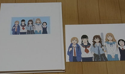 Atsushi Nishikiori Hight School Girls Color Art Book AIUEO 114page with Art Card 