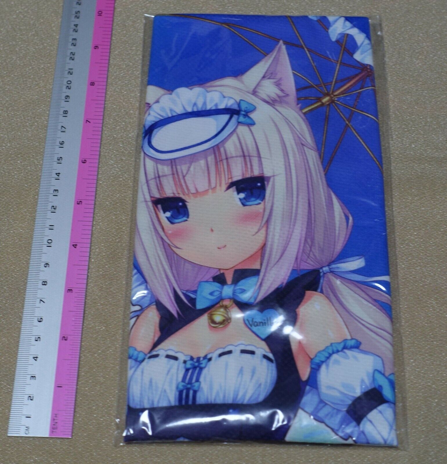 NEKO WORKs Nekopara Cool Feeling Towel 100 x 30 cm Vanilla 
