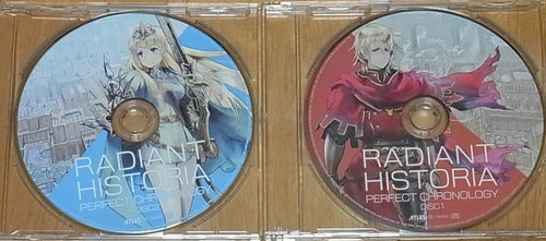 RADIANT HISTORIA PERFECT CHRONOLOGY Series Music Complete Sound Track CD Set 