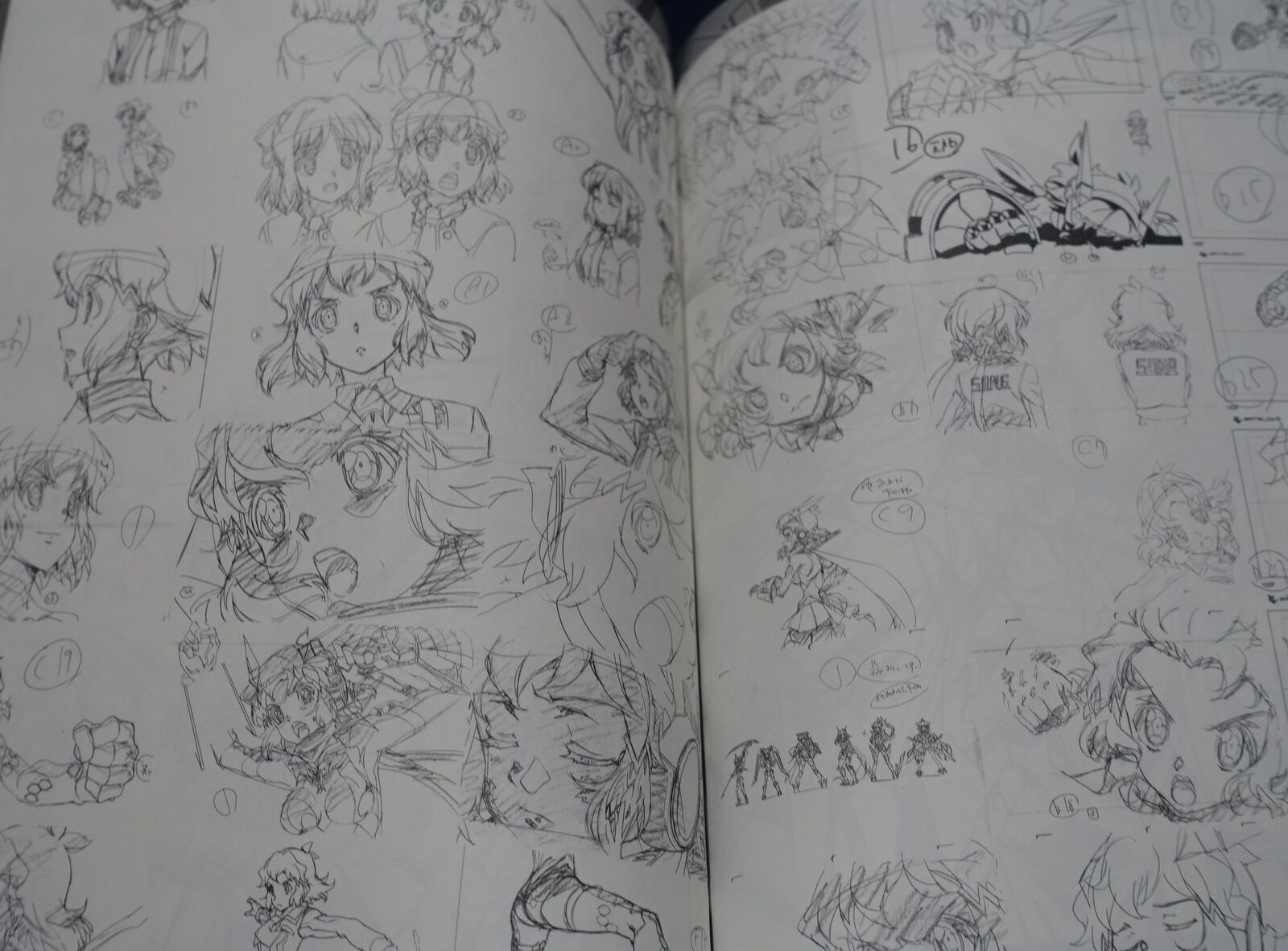 Satoru Fujimoto SENKIZESSYOU SYMPHOGEAR Animation Staff Art Book vol.6 
