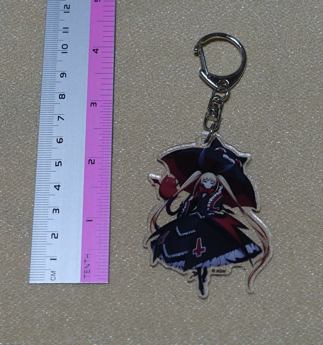 ARK SYSTEM WORKS Blazblue Rachel Alucard Acrylic Key Chain 