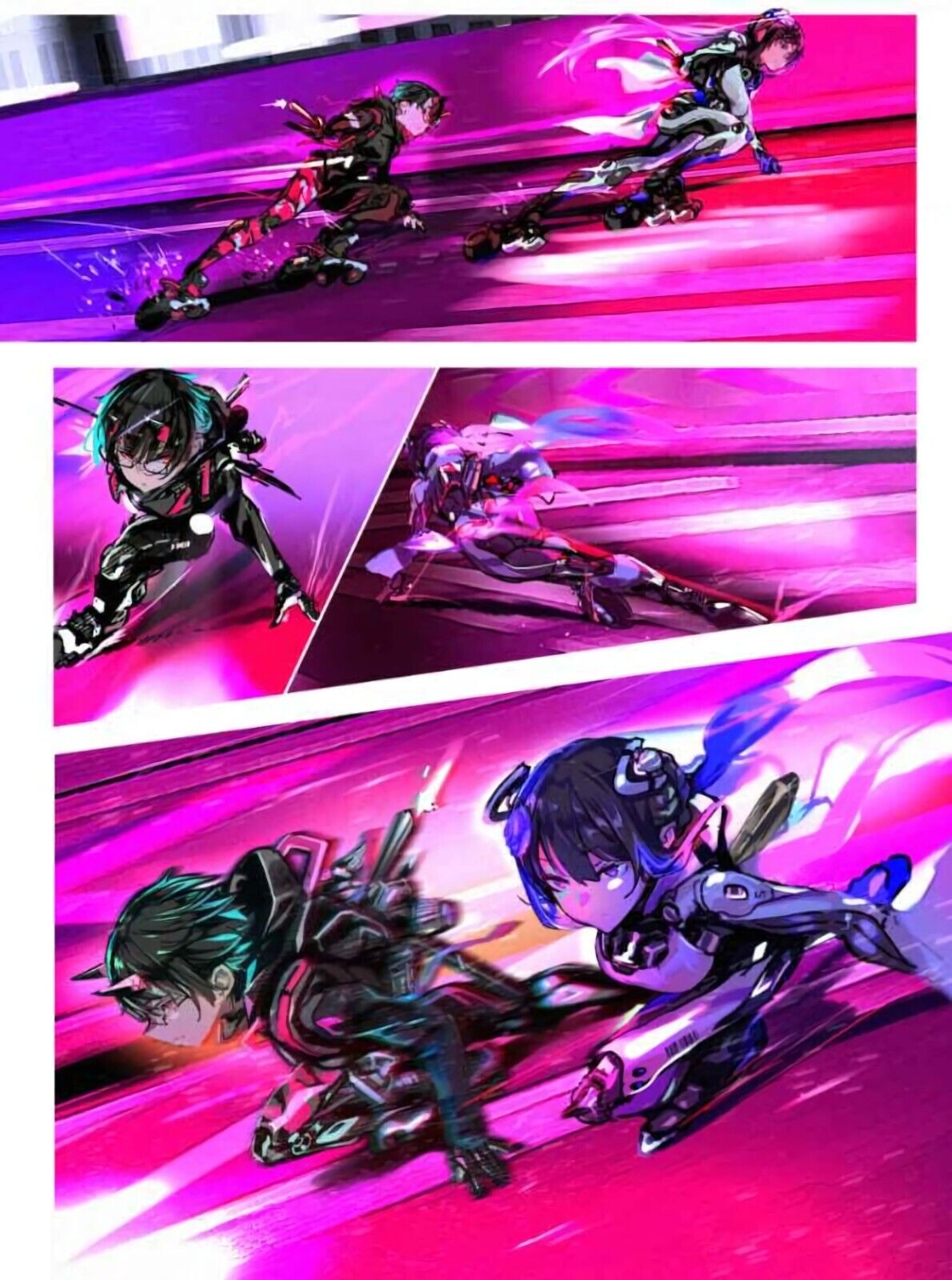 AF_KURO Original Color Art Book MOTOERD_GIRL testbed ver.2.20T 