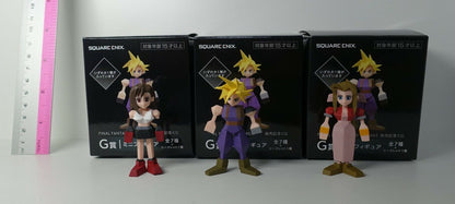 Final Fantasy Remake Lottery Figure Set Cloud Tifa Aerith 