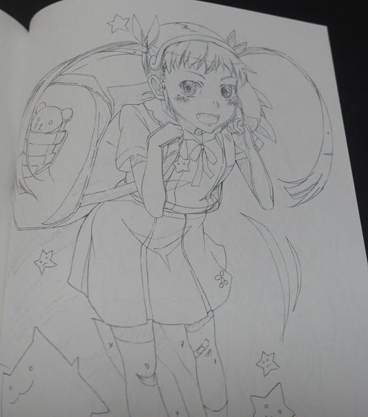 Yataneko Bakemonogatari Animation Staff's Fan Art Book no-no-sub 