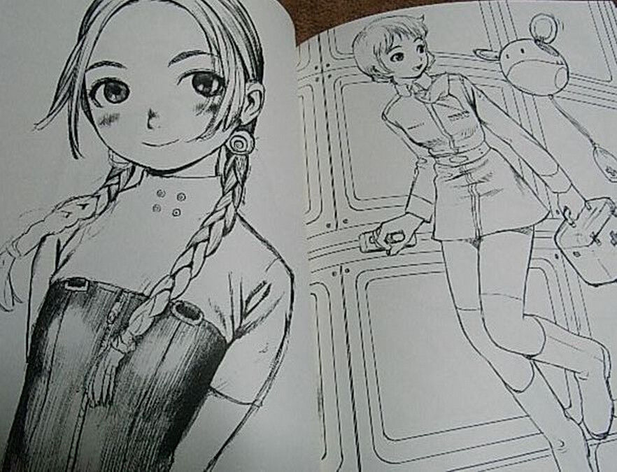 RANGE MURATA Character Art Book An Another Thing RARE 