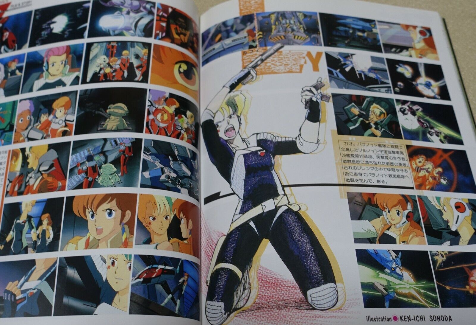 GALL FORCE THE FIGHTING GALLANT GIRLS MOOK VISUAL SETTING ART BOOK 