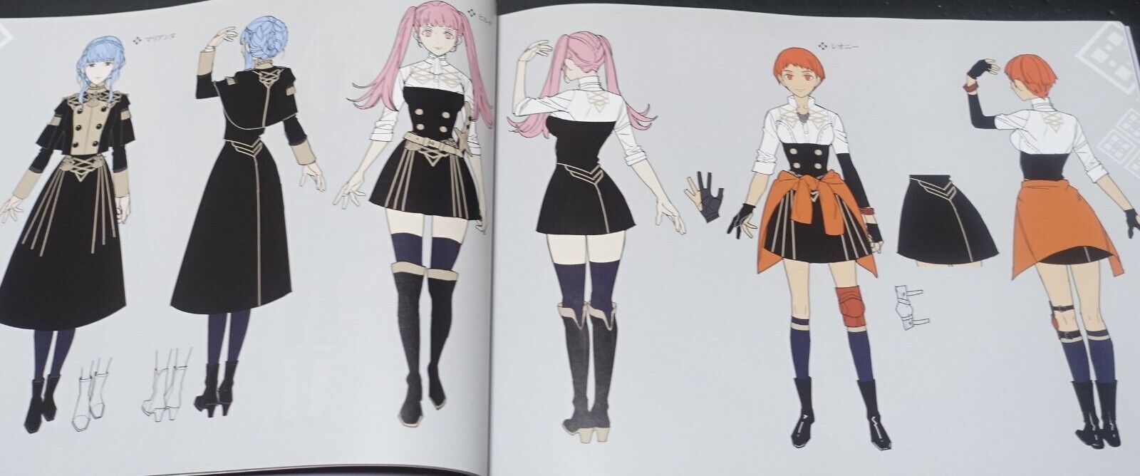 Fire Emblem Three Houses Setting Collection Book Fodlan ART BOOK 
