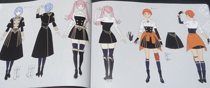 Fire Emblem Three Houses Setting Collection Book Fodlan ART BOOK 
