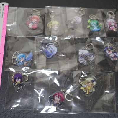 Monster Musume no Iru Nichijou Acrylic Key Chain Ver Shake-O 12 Set 