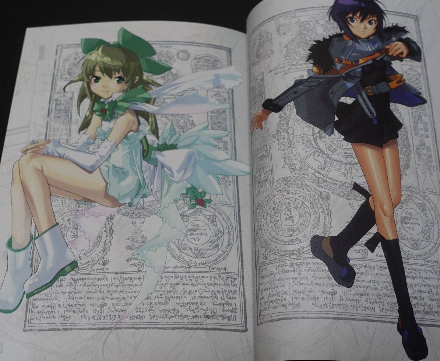 Ugetsu Hakua yellow tag Art Book GLYPHGRAM 