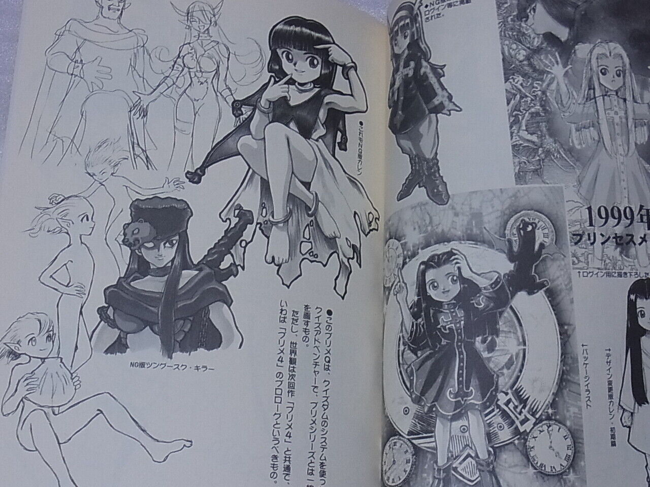 Takami Akai Illustration Art Book Works1999 Seikai no Senki Princess Maker 