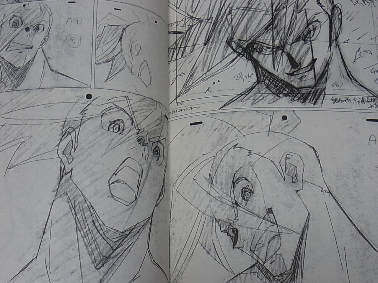 Animation PROMARE Design Work Book & Key Frame Art Book Set C97 Re-sell ver 