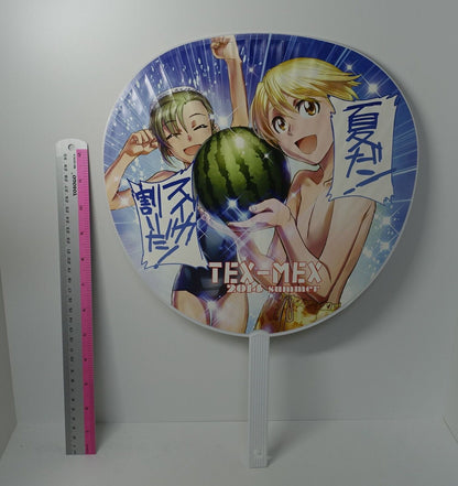 Rei Hiroe Black Lagoon Sawyer the Cleaner Fabiola Reversible Japanese Hand Fan 