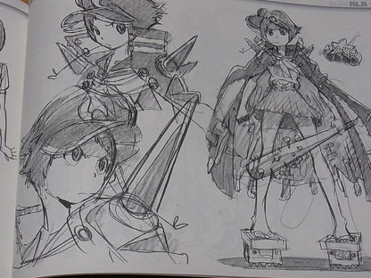 THE ART OF KLK Vol.1 Kill la Kill Design art Book 148page RARE TRIGGER DOUJINSHI 