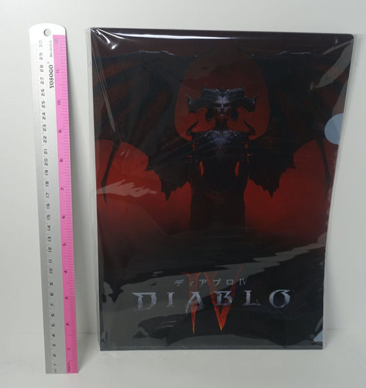 DIABLO 4 PVC Art Sheet Clear File DIABLO4 