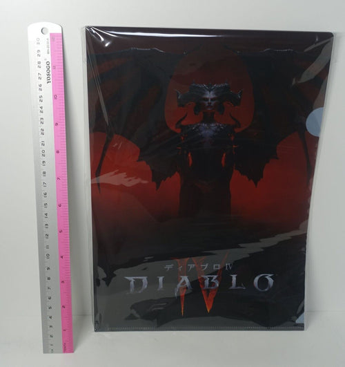 DIABLO 4 PVC Art Sheet Clear File DIABLO4 