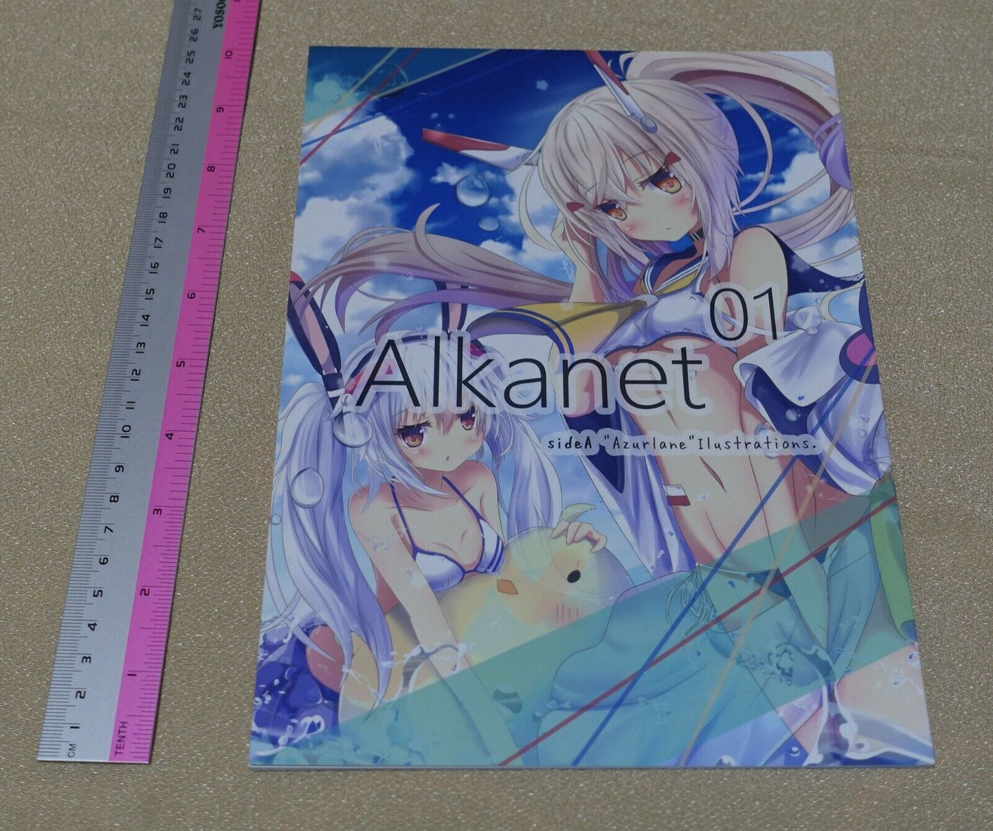 Alkanet Azur Lane Color Fan Art Book Alkanet 01 