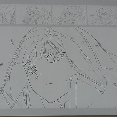 DARLING in the FRANXX KEY FRAME ART BOOK BLUE 224page 