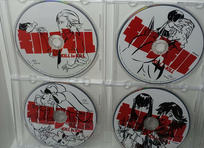 KILL LA KILL Animation 26 Episode Complete Blu-ray 9 Disc Set 