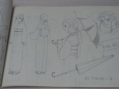 AIC OVA Animation TENCHI MUYOU Setting Art Collection Book1 200page 