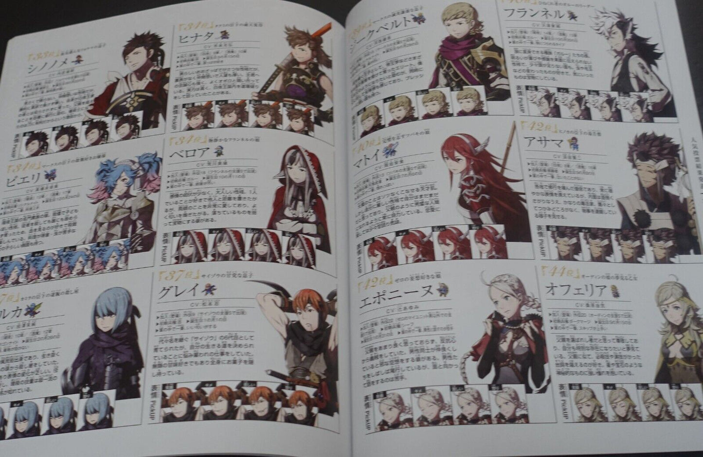 Fire Emblem If Fates Character Fan Book 