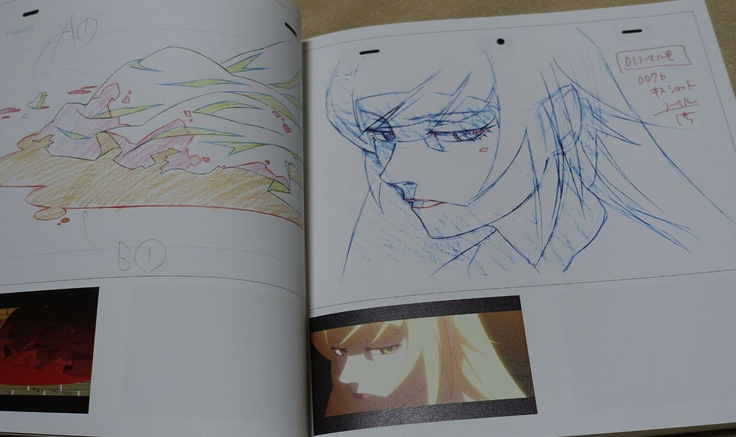 Bakemonogatari Key Animation Note prologue 