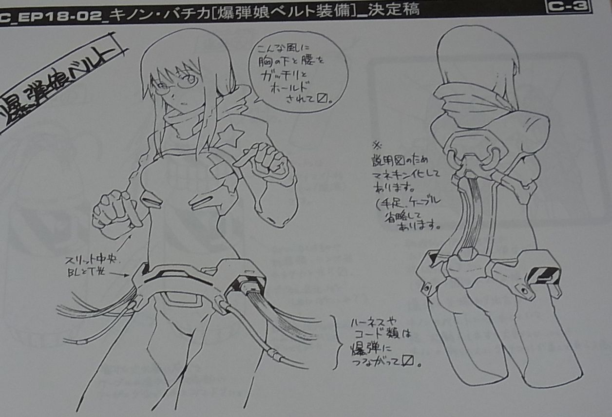 Animation Gurrenlagann SETTING ART BOOK Vol.3 96page RARE 