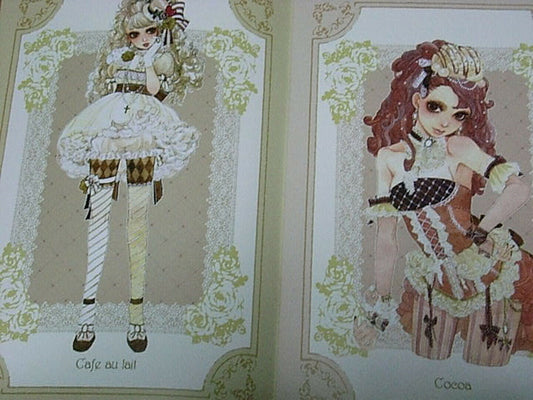 Sakizou Color Art Book Afternoon Tea RARE 