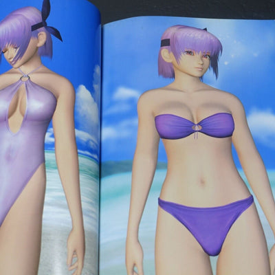 Dead Or Alive Xtreme DOA Characters Swim Suit Art Book 