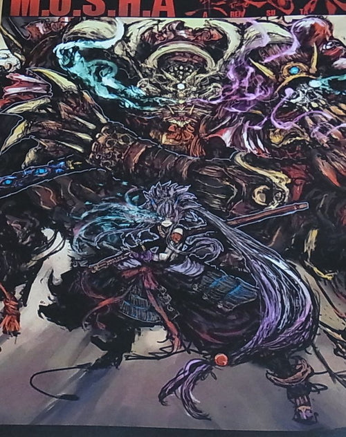 motomurabito Original Armored Characters Color Art Doujinshi M.U.S.H.A 