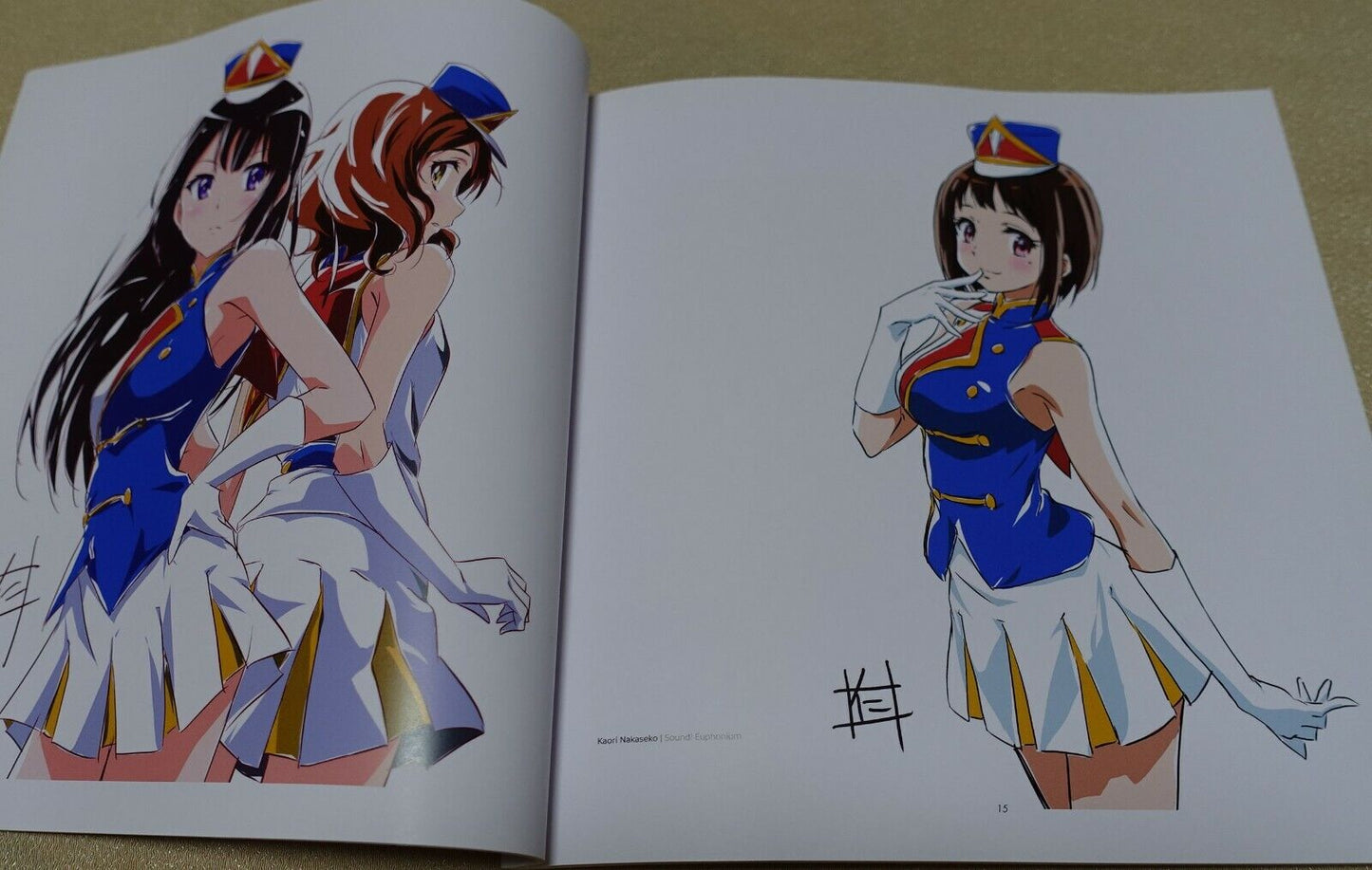 Nii Manabu Animation Character Art Book D Sound! Euphonium Precure Aikatsu etc 