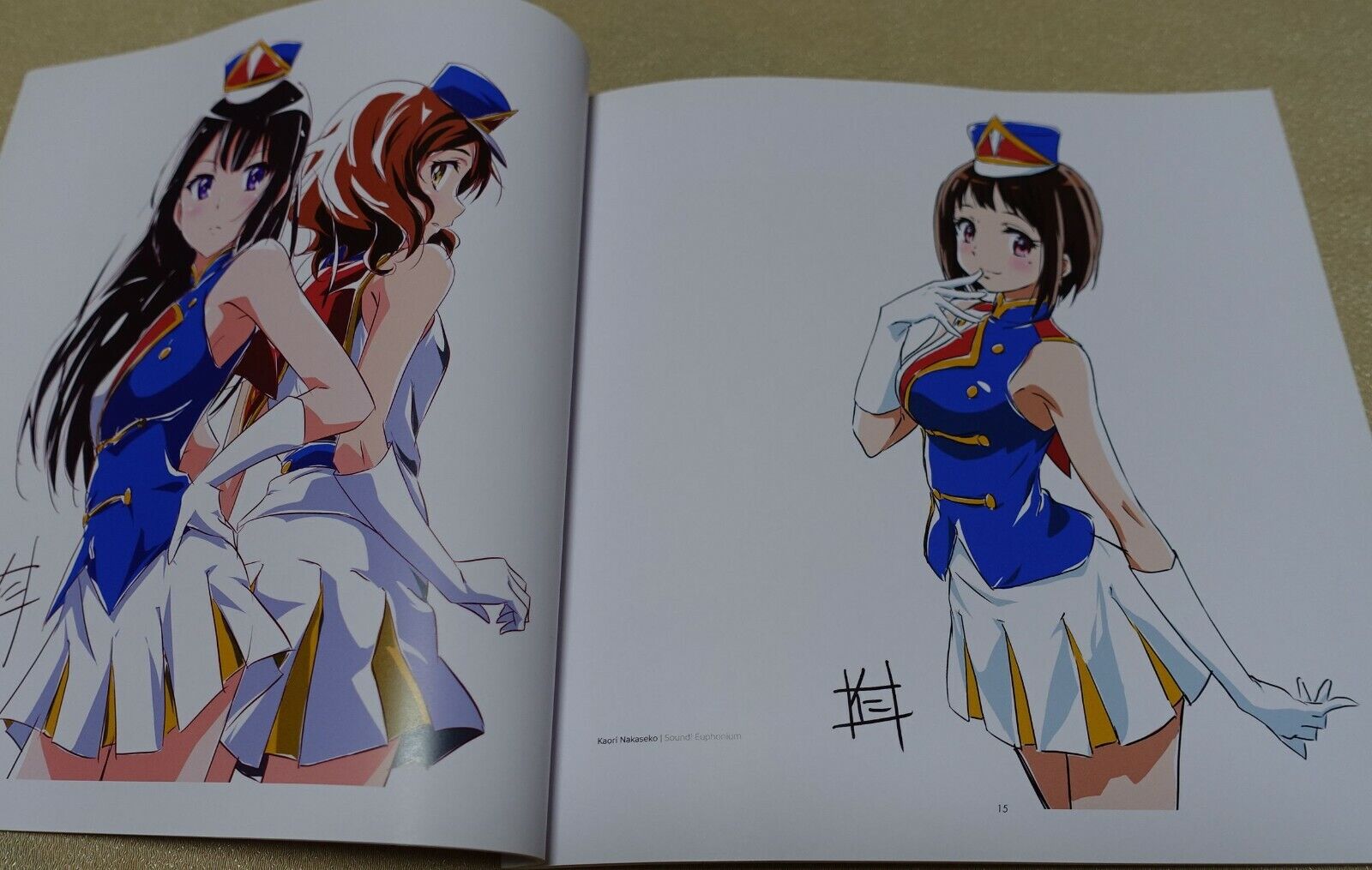 Nii Manabu Animation Character Art Book D Sound! Euphonium Precure Aikatsu etc 