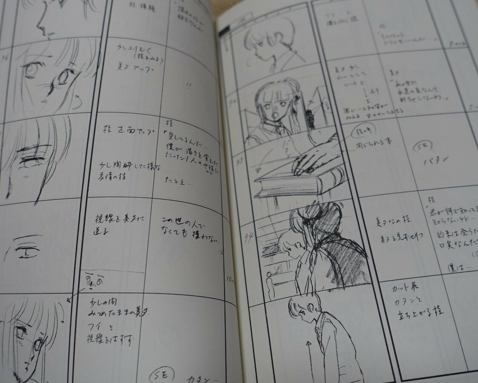 Animation OVA Vampire Princess Miyu Story Board Art Book vol.1 226page 
