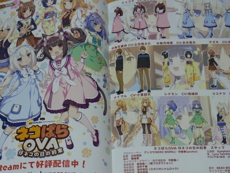 NEKO WORKs 2018 SUMMER Information Book Neko Para Nekopara etc C94 