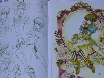 Sakizo V8 SAYAKA SaGa Frontier Fan Art Book ETANITY RARE 