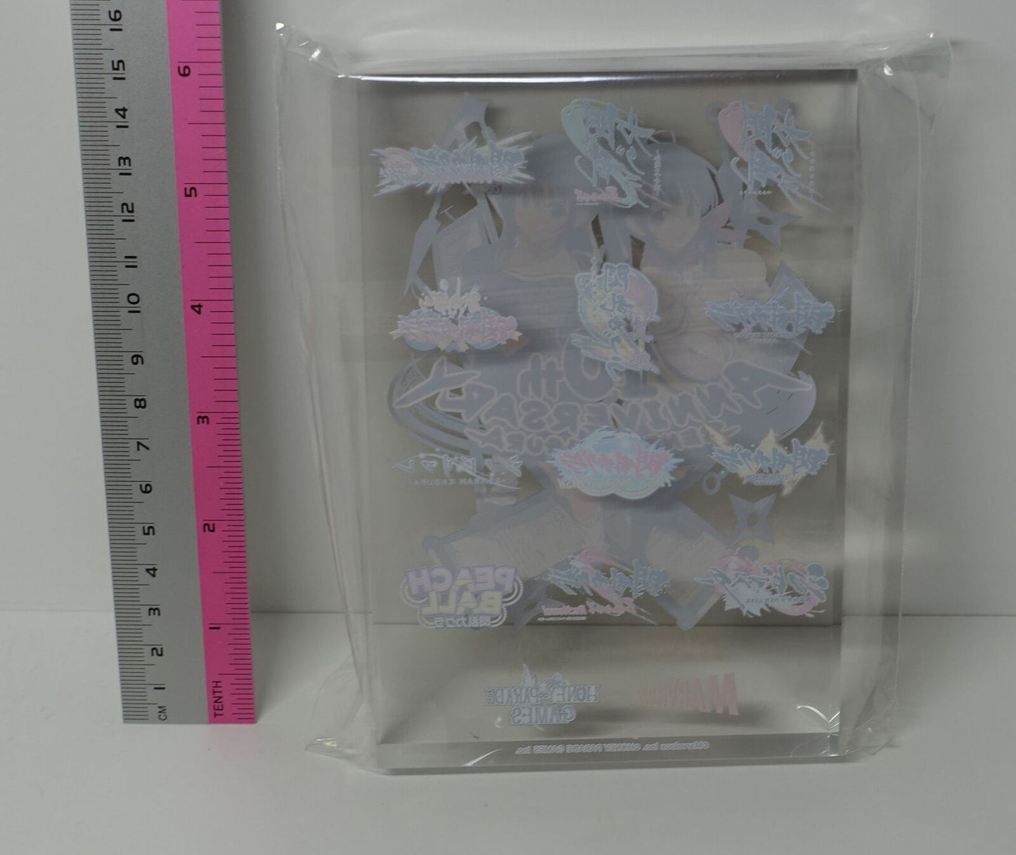 Senran Kagura 10 th Anniversary Acrylic Block Asuka & Homura C100 