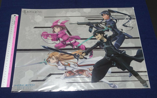 Sword Art Online Alternative Gun Gale Online PVC Clear Poster 