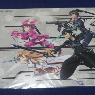Sword Art Online Alternative Gun Gale Online PVC Clear Poster 