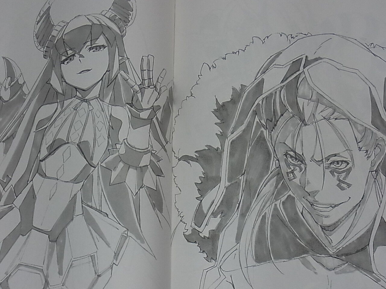 Koutarou Nakamura Fate FGO Fan Art Book FGO illustrations 