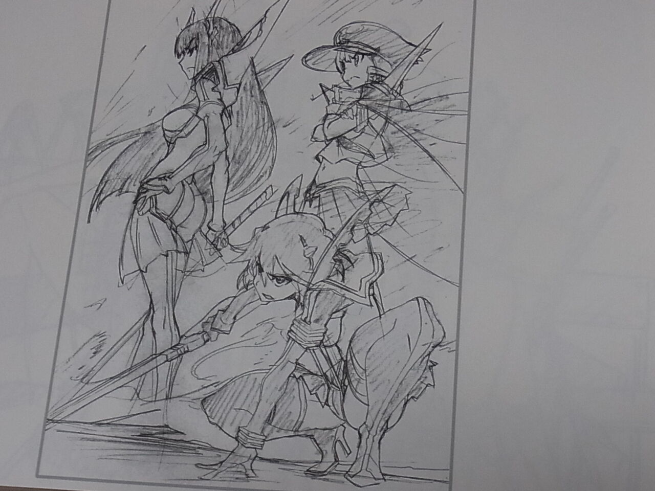 THE ART OF KLK Vol.1 Kill la Kill Design art Book 148page RARE TRIGGER DOUJINSHI 