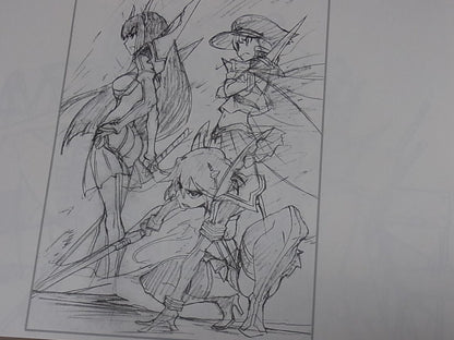 THE ART OF KLK Vol.1 Kill la Kill Design art Book 148page RARE TRIGGER DOUJINSHI 