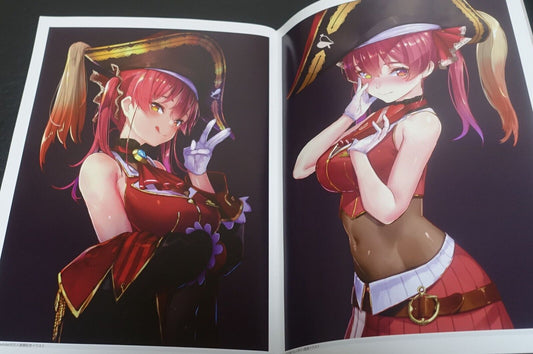 AkasaAi SEA SIDE Houshou Marine Designer's Art Book Holonium S Hololive 