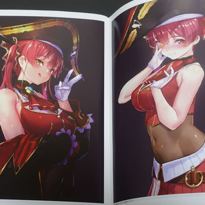 AkasaAi SEA SIDE Houshou Marine Designer's Art Book Holonium S Hololive 