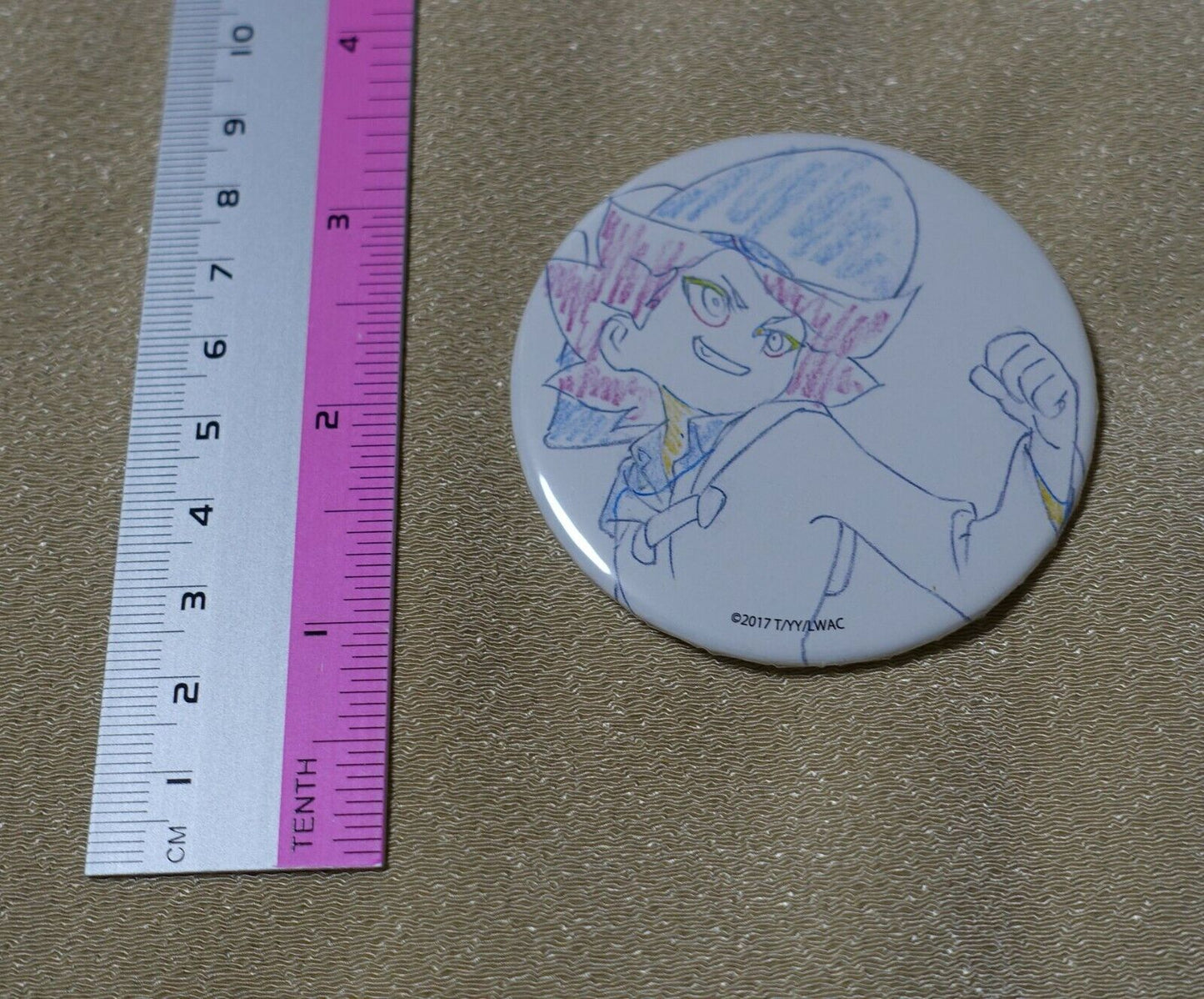 Little Witch Academia Steel Badge Amanda 